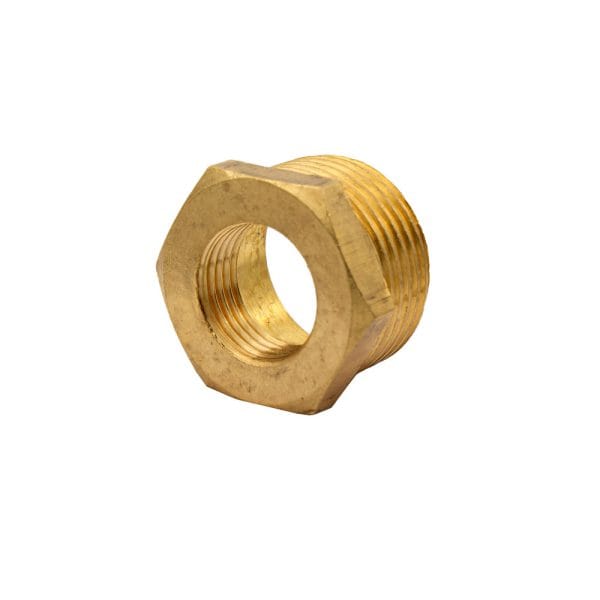 تبدیل برنجی تاسیسات سایز 1/2 * 1