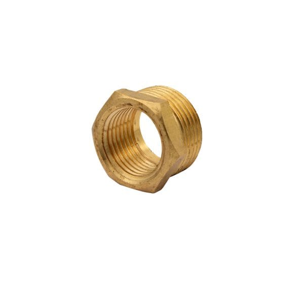 تبدیل برنجی تاسیسات سایز 1/2 * 3/4