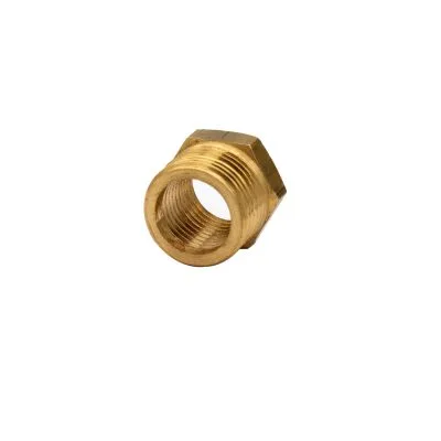 تبدیل برنجی تاسیسات سایز 1/4 * 3/8